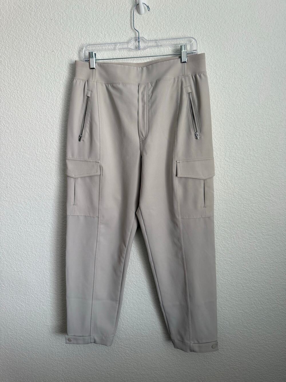 Athleta Endless High Rise Cargo Pants 14 Beige